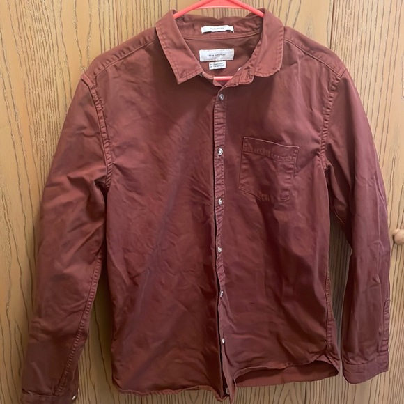 Urban Outfitters Other - Urban Outfitters Rust Orange Long Sleeve Work Shirt. Size Medium Men’s.